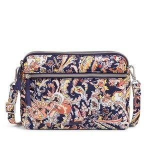 NWT Vera Bradley Triple Compartment Crossbody